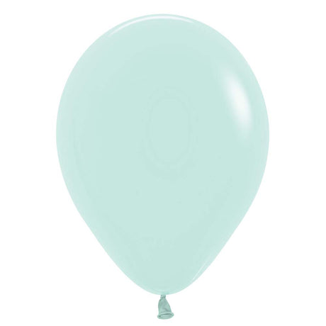 Latex Balloons 11 Inch Pastel Matte Green