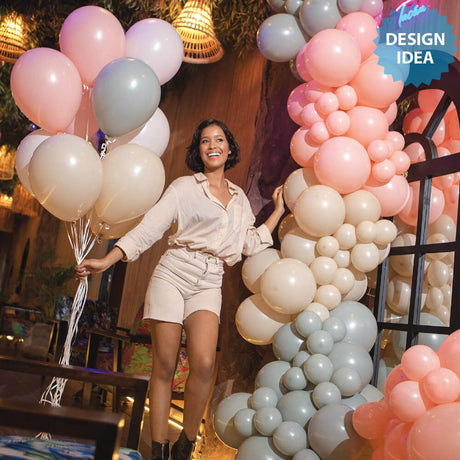 Latex Balloons 11 Inch Sempertex Pastel Matte Melon