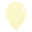 Latex Balloons 11 Inch Pastel Matte Yellow