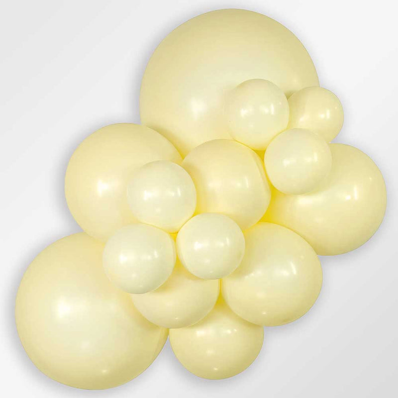 Latex Balloons 11 Inch Pastel Matte Yellow