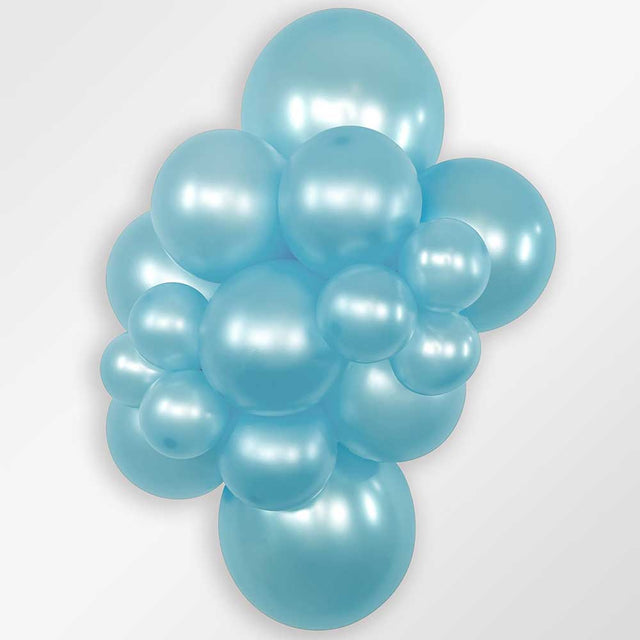 Latex Balloons 11 Inch Sempertex Pearl Blue