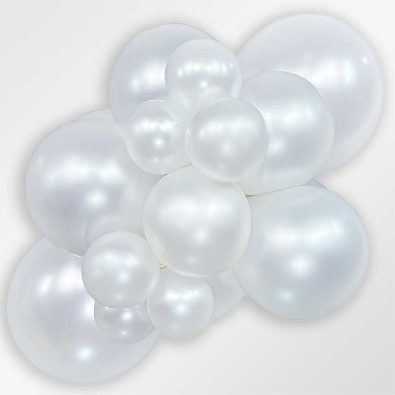 Latex Balloons 11 Inch Sempertex Pearl White