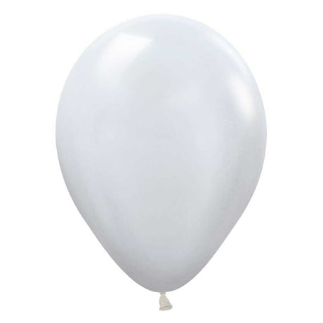 Latex Balloons 11 Inch Sempertex Pearl White