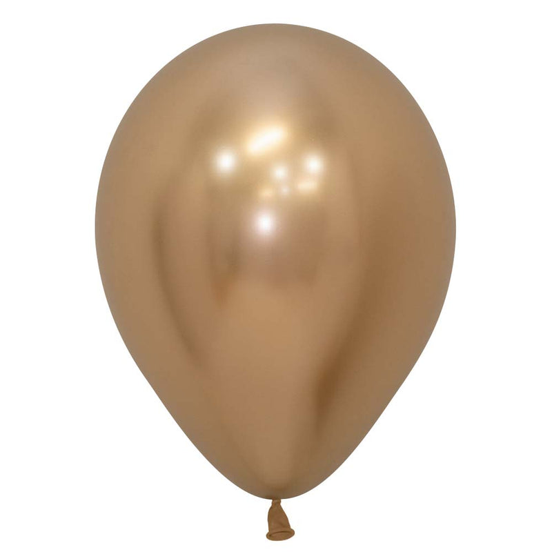 Latex Balloons 11 Inch Sempertex Reflex Gold
