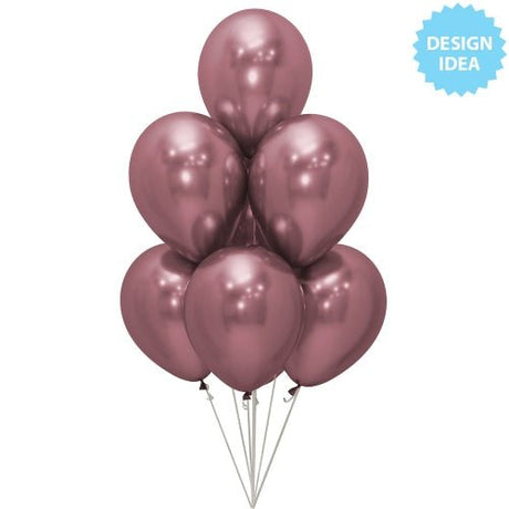 Latex Balloons Girls Reflex Pink 11 Inch