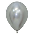 Latex Balloons 11 Inch Sempertex Reflex Silver