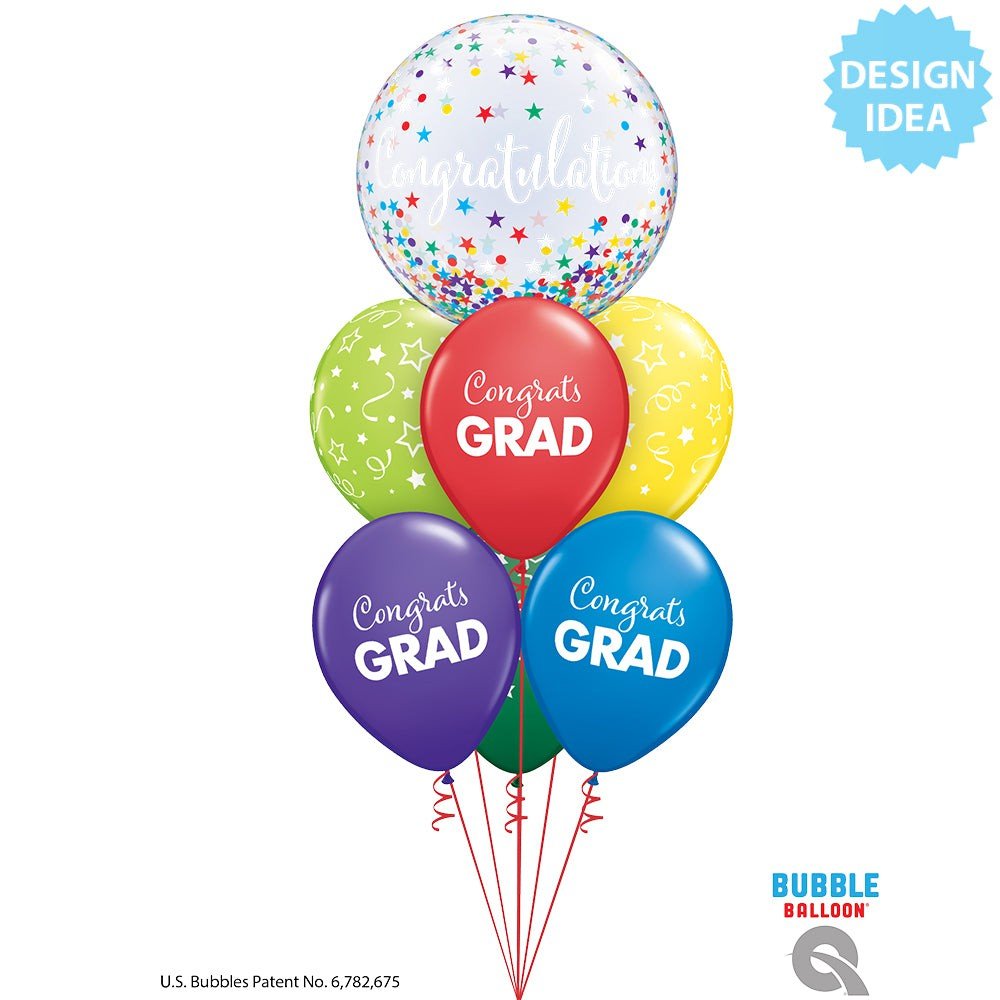Graduation Latex Balloons Assorted Colors