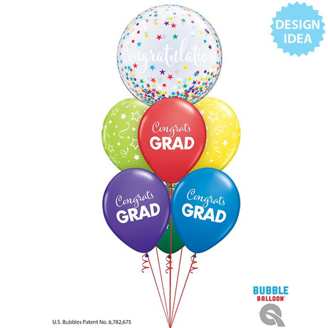 Graduation Latex Balloons Assorted Colors