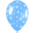 Printed Latex Snowflakes-A-Round Balloons