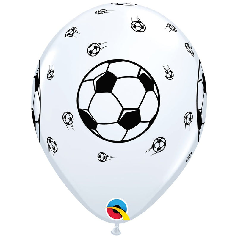 Latex Balloons Soccer Futbols 11 Inch