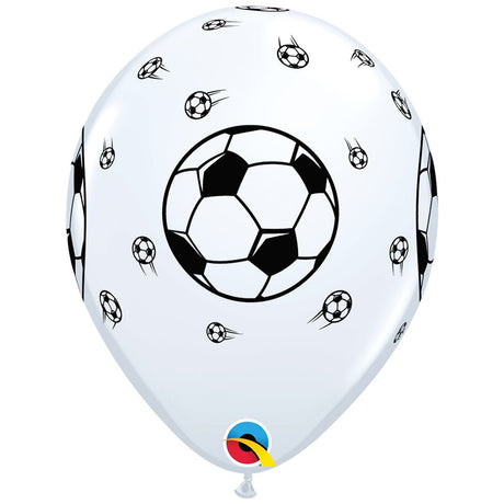 Latex Balloons Soccer Futbols 11 Inch