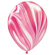 Latex Balloons Red & White Superagate
