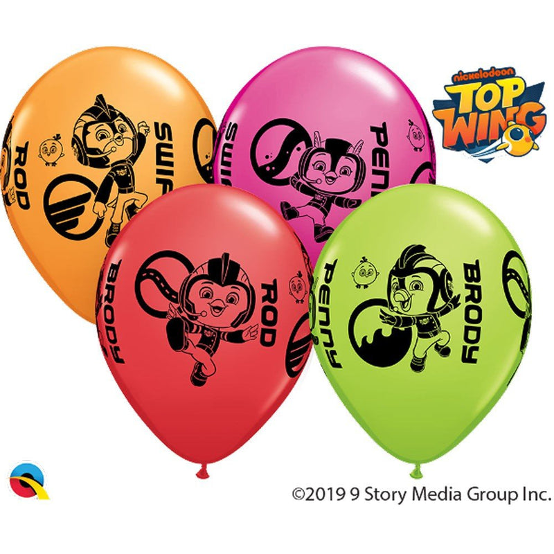 Top Wing Characters Latex Balloons 11 Inch