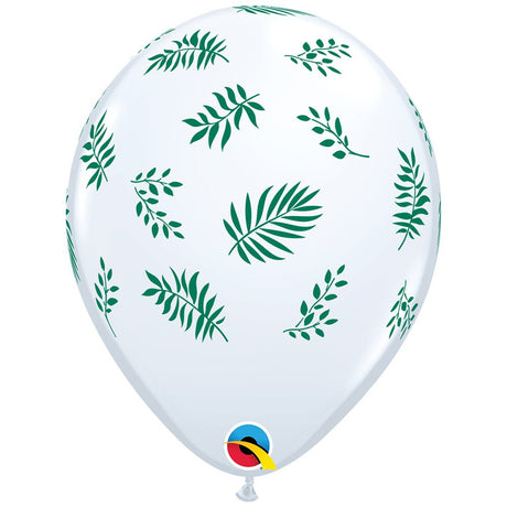 Latex Balloons Tropical Greenery 11 Inch