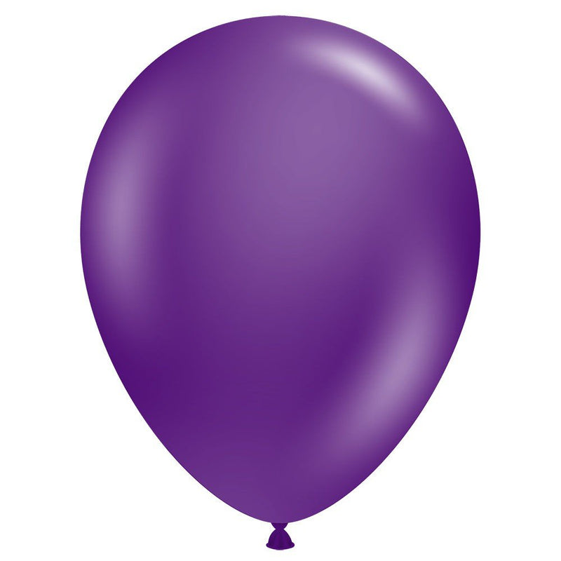 Latex Balloons 11 Inch TUFTEX Crystal Purple