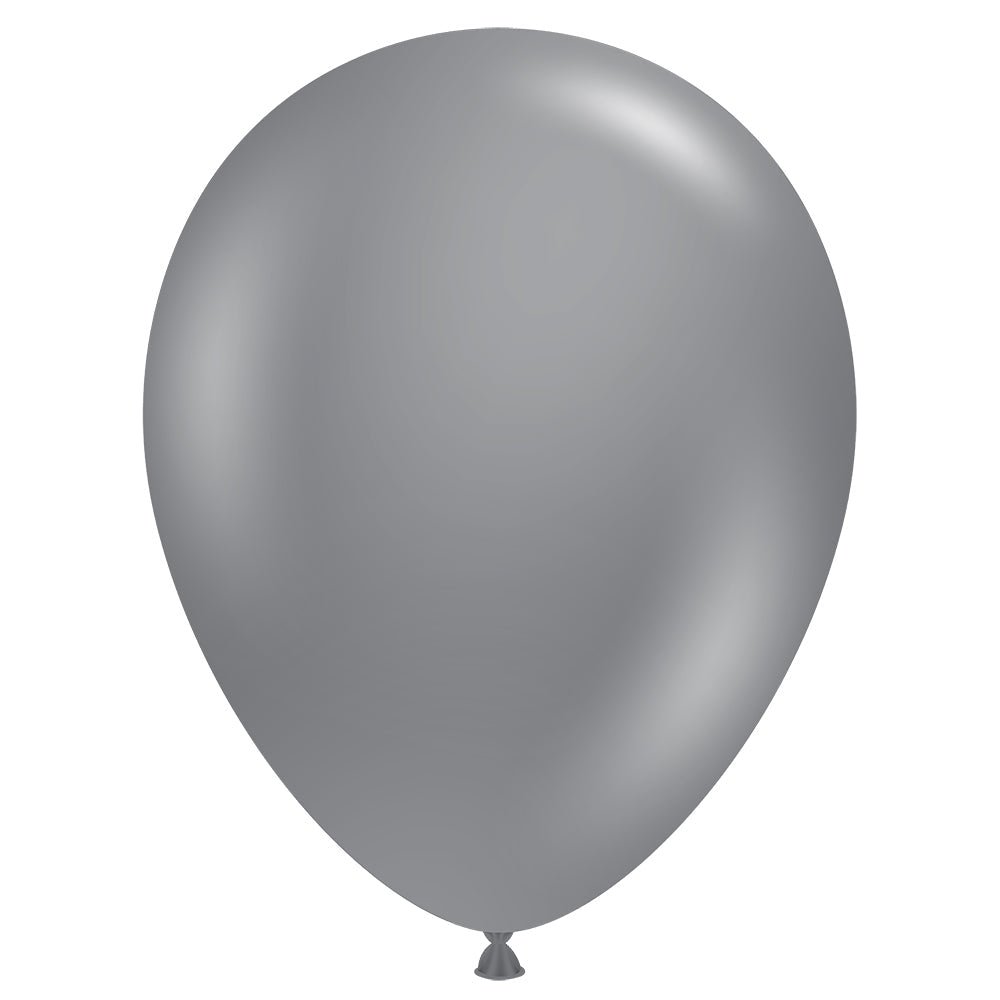 Latex Balloons Gray Smoke 11 Inch