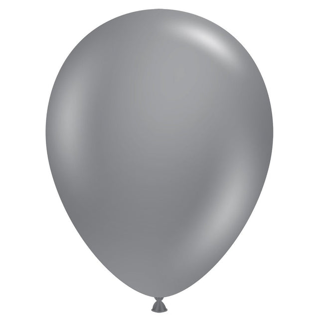 Latex Balloons Gray Smoke 11 Inch