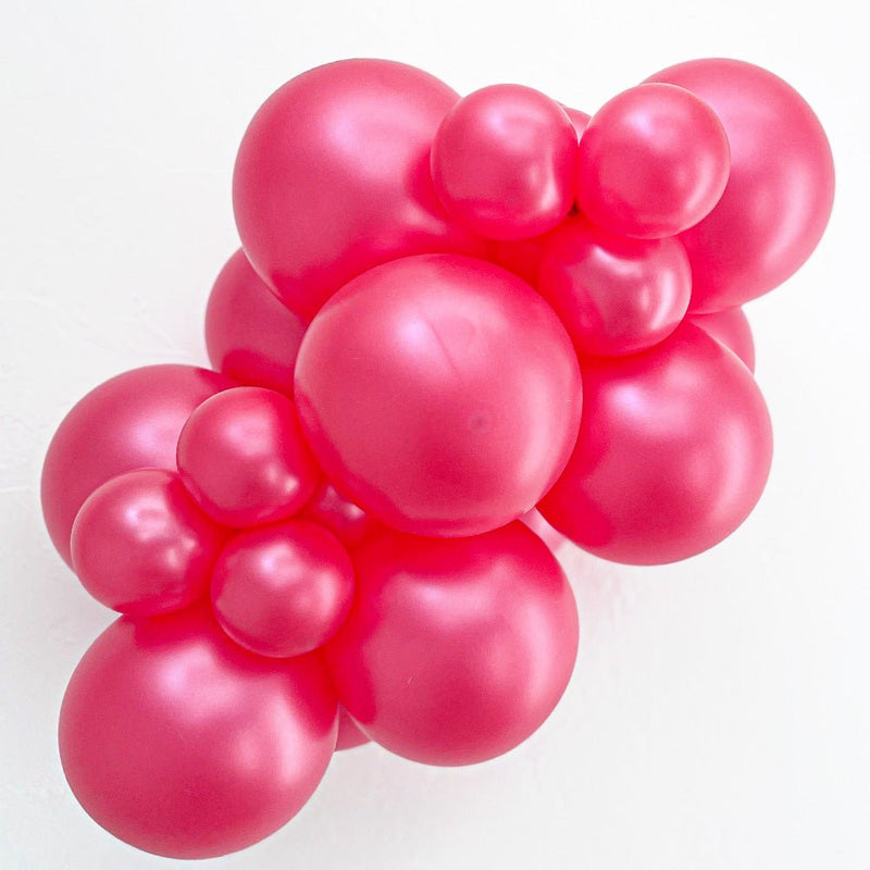 Latex Balloons 11 Inch TUFTEX Metallic Fuchsia