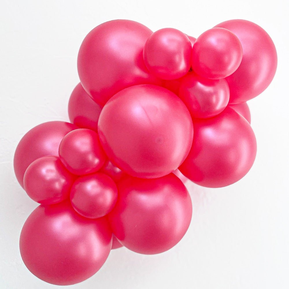 Latex Balloons 11 Inch TUFTEX Metallic Fuchsia