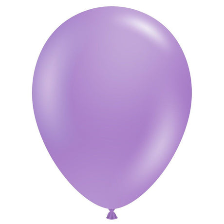 Latex Balloons 11 Inch TUFTEX Metallic Lilac
