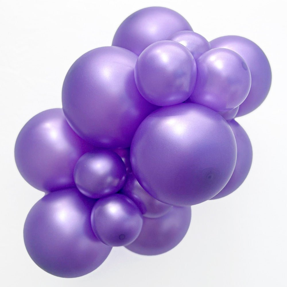 Latex Balloons 11 Inch TUFTEX Metallic Lilac