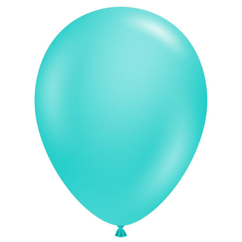 Latex Balloons Metallic Seafoam Green