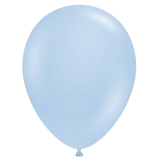 Latex Balloons 11 Inch TUFTEX Monet Pastel Blue