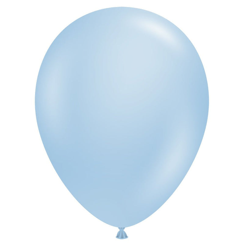 Latex Balloons 11 Inch TUFTEX Pearl Sky Blue