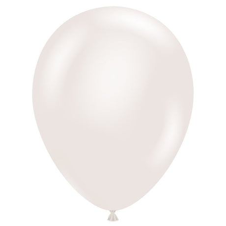 Latex Balloons 11 Inch TUFTEX Pearl White