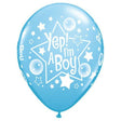 Latex Balloons Baby Boy 11 Inch