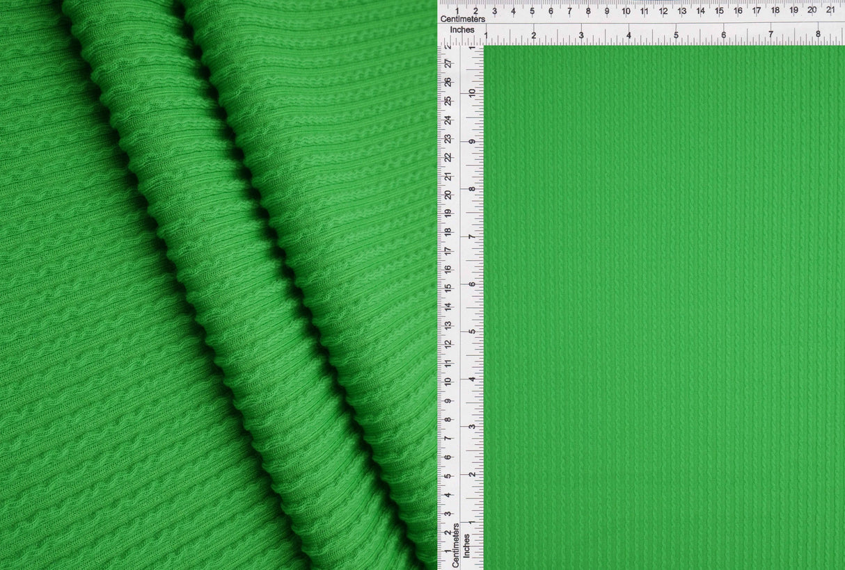 Double Knit Rib Stretch Fabric
