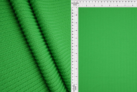 Double Knit Rib Stretch Fabric