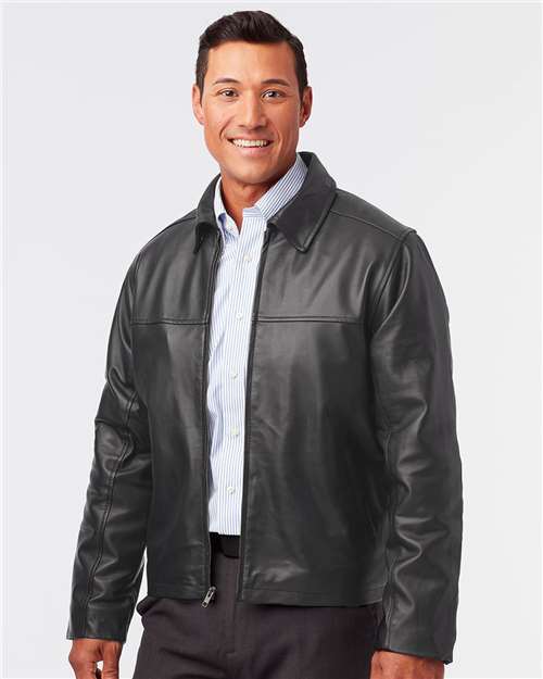 Napa Leather Driving Jacket