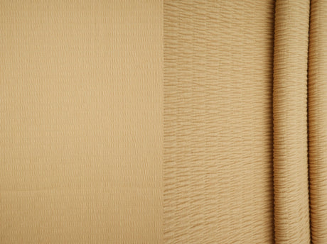 Smocked Rayon Knit Solid Fabric
