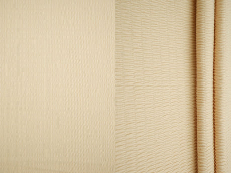 Smocked Rayon Knit Solid Fabric
