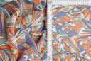 Geometric Bodre Interlock Knit Fabric