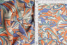 Geometric Bodre Interlock Knit Fabric