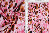 1 Yard DTY Animal Print Fabric Stretch Knit Soft Lightweight Polyester Spandex 58 Inch Wide