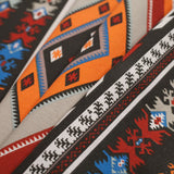 Spanish Multicolor Geometric Cotton-Polyester Print