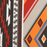 Spanish Multicolor Geometric Cotton-Polyester Print