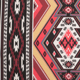 Spanish Multicolor Geometric Cotton-Polyester Print