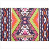 Spanish Multicolor Geometric Cotton-Polyester Print