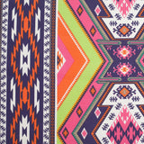 Spanish Multicolor Geometric Cotton-Polyester Print