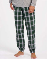 Unisex Cotton Flannel Joggers with Drawcord Waist & Knit Cuffs
