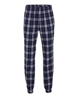 Unisex Cotton Flannel Joggers with Drawcord Waist & Knit Cuffs