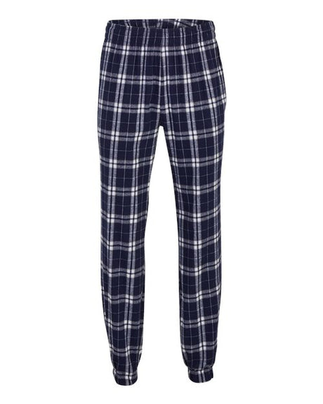 Unisex Cotton Flannel Joggers with Drawcord Waist & Knit Cuffs