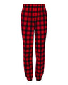 Unisex Cotton Flannel Joggers with Drawcord Waist & Knit Cuffs