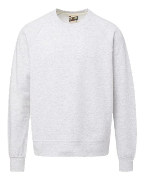 Men's Vintage Fleece Raglan Crewneck Sweatshirt