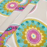 Spanish Beige Medallion Cotton-Polyester Print