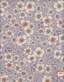 1 yarda de tela tejida ligera con estampado floral pequeño CEY, poliéster, suave con caída ligera, 58/59 pulgadas de ancho  